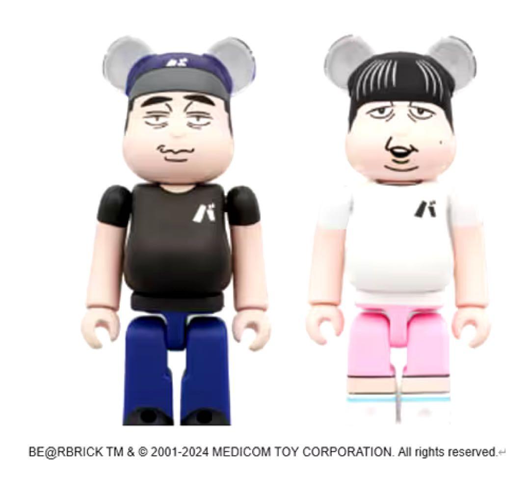 新品】バナナマン ベアブリック 100%セット - メルカリ