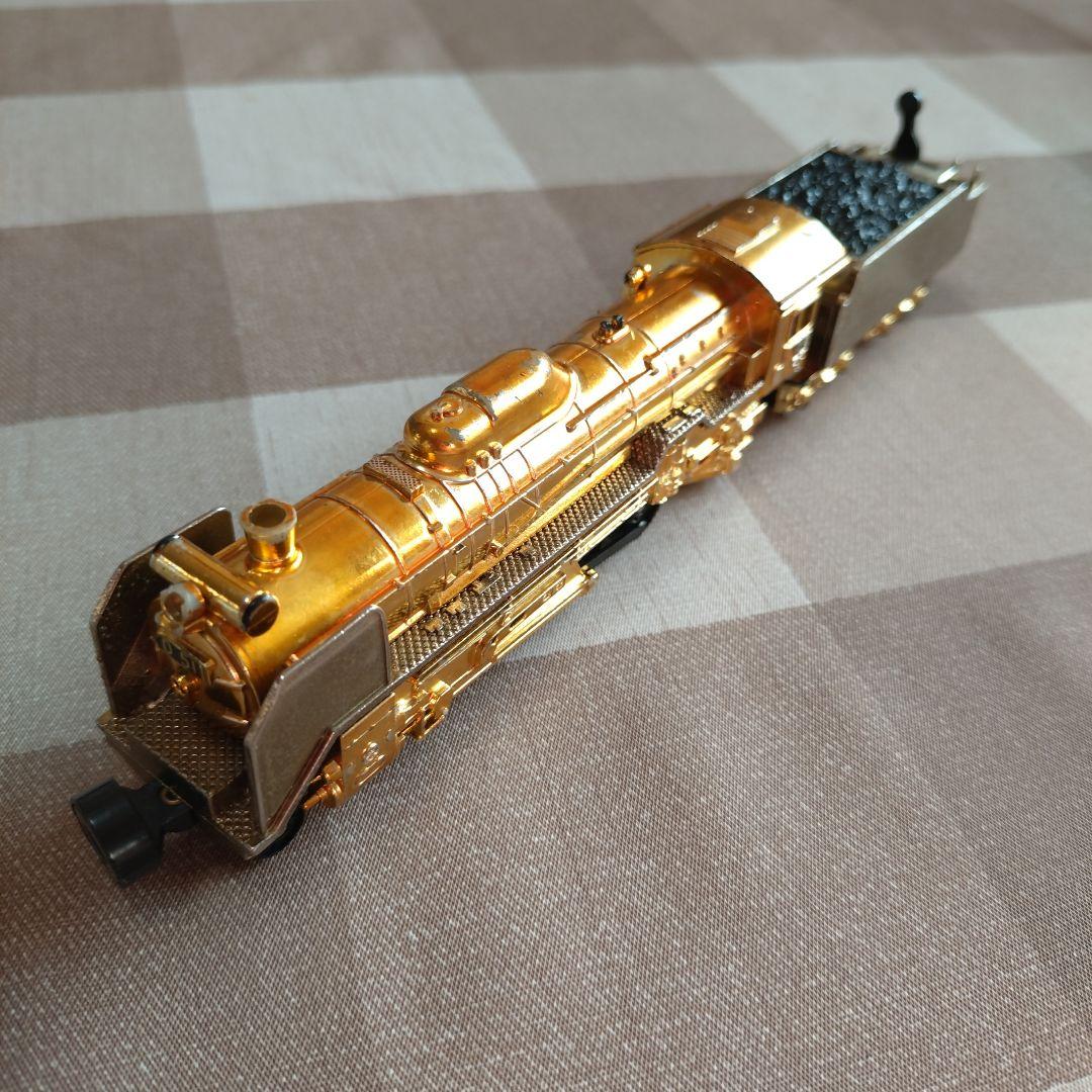 希少☆D51型蒸気機関車模型 ゴールド - メルカリ