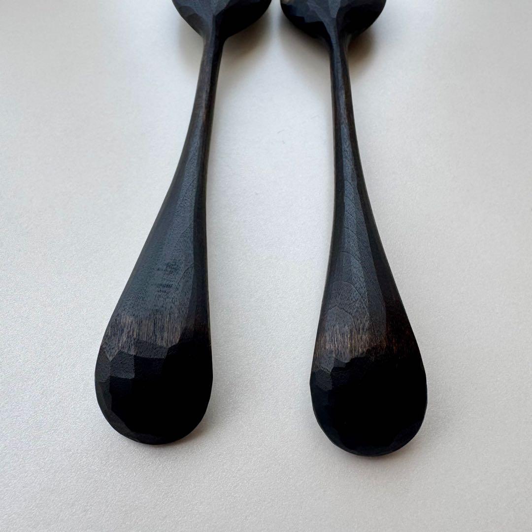 眞島拓さん　カトラリー4本セット　カトラリー　漆　新品未使用品