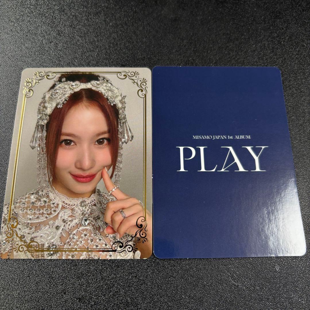 MISAMO サナ PLAY タワレコ ラキドロ 箔押し トレカ ミサモ ① - メルカリ
