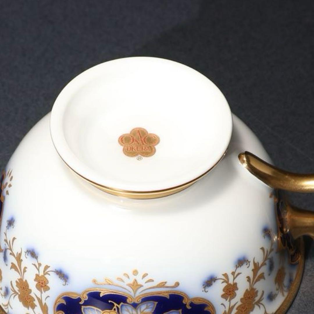 大倉陶園　ディナーセット　金彩　限定品　桜　各６枚フルセット　R1560