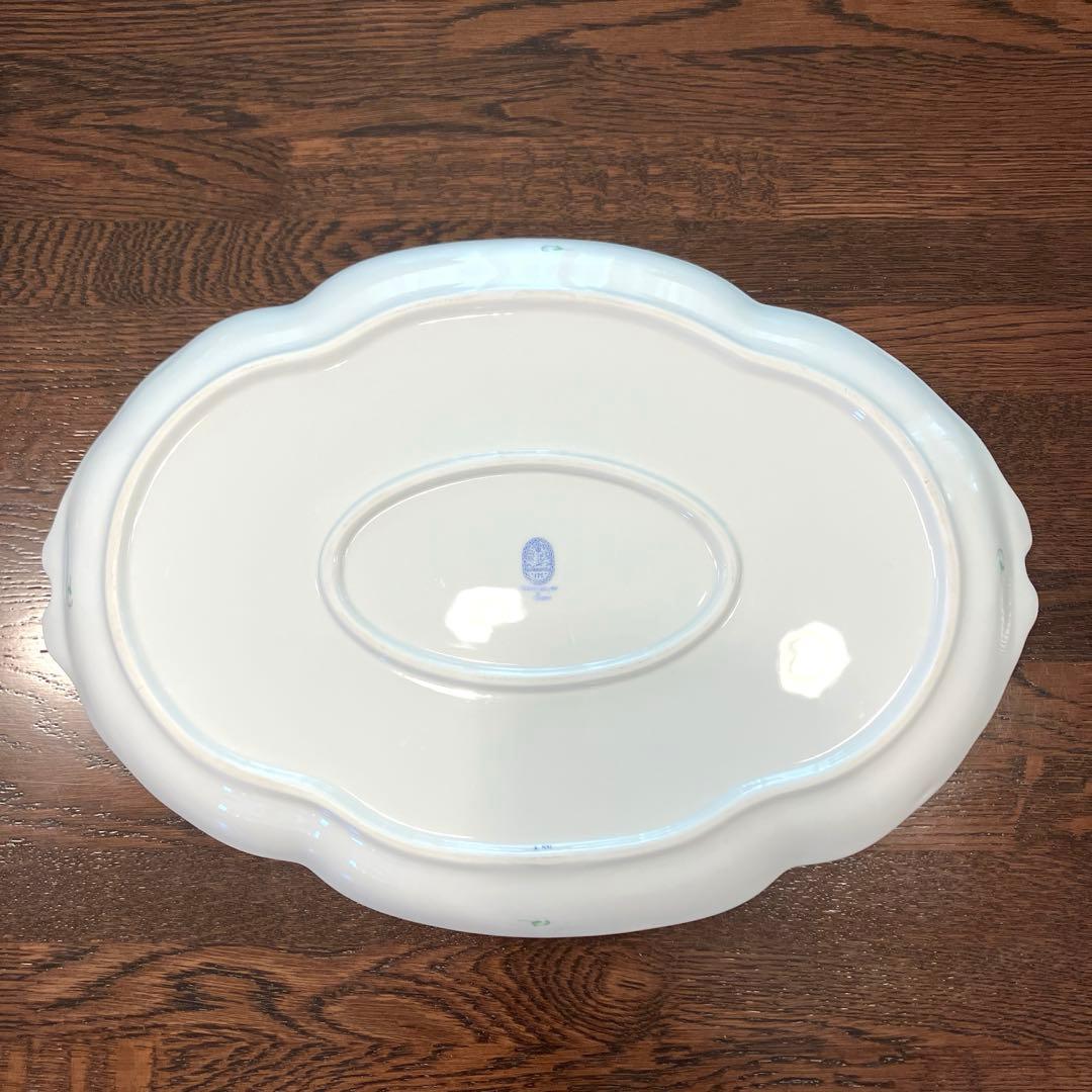 ヘレンド　アポニーグリーン　パーティートレイ