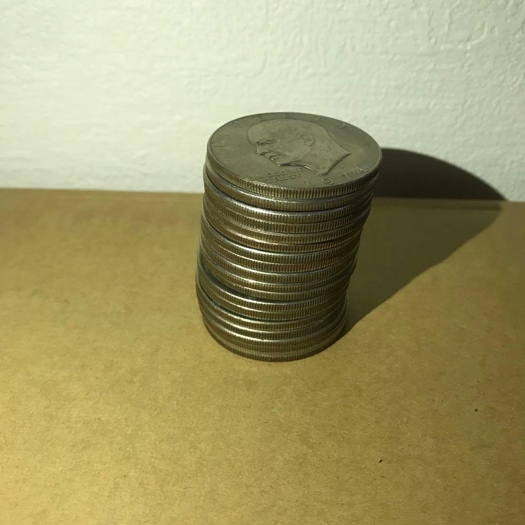 アイゼンハワー 1ドル 大銀貨 1971-1974 18枚