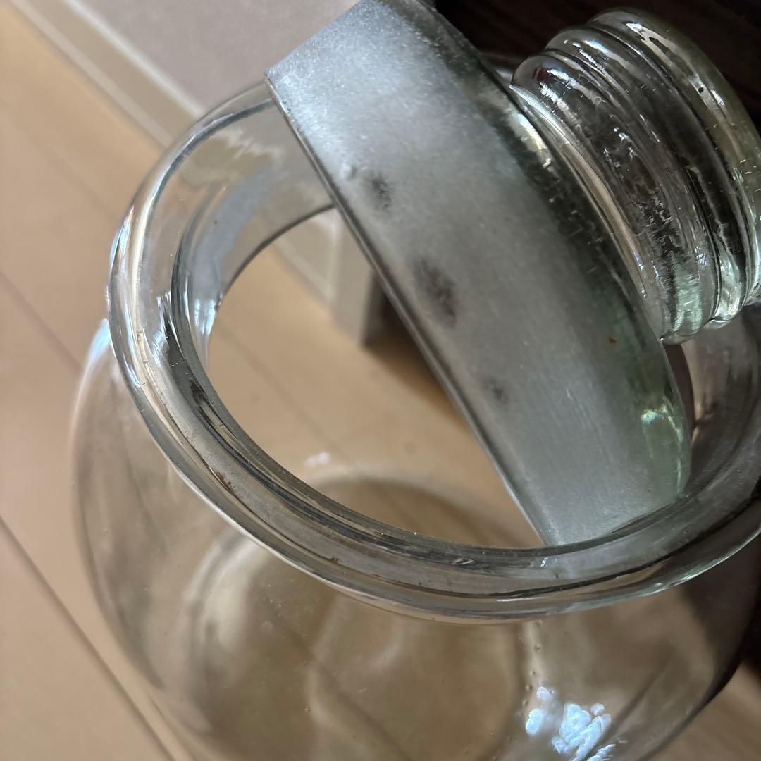 レトロなガラス瓶　　2点　送料込