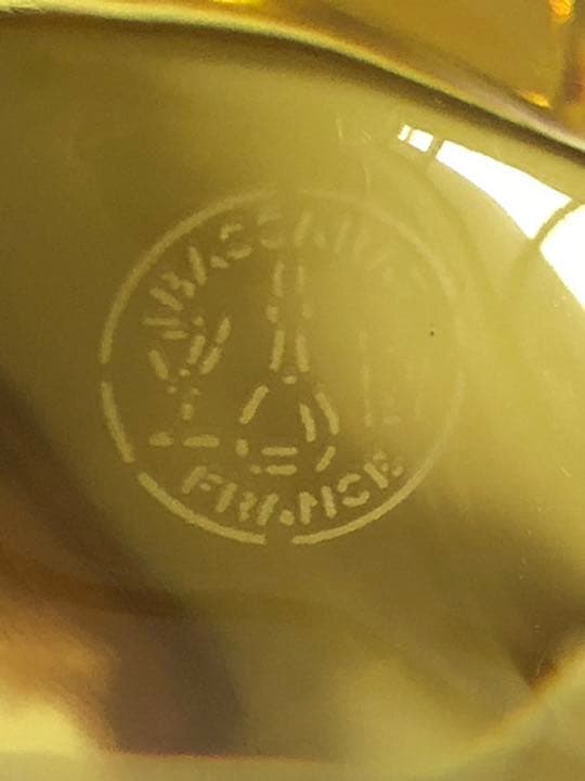 希少品【バカラ】バカラペーパーウェイト　ハートイエロー