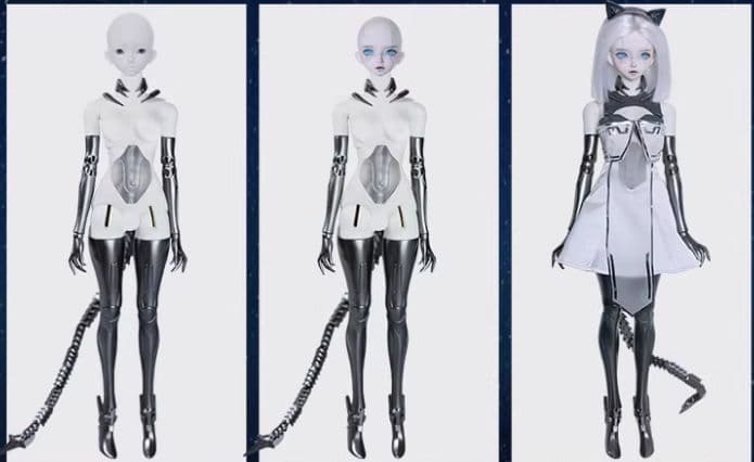 AX521 BJD 1/4 ドール本体 Elsa 球体関節人形 ハンドメイド - メルカリ