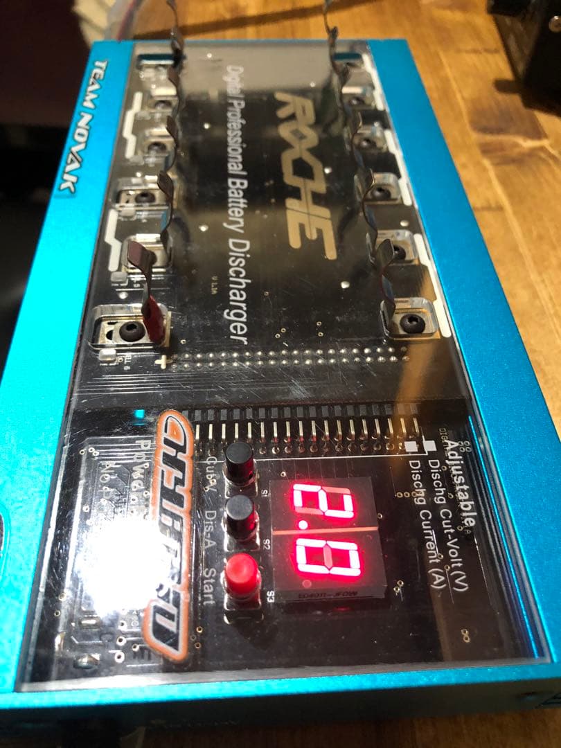 【セール美品】ROCPBD010PR ROCHE バッテリディスチャージャー　青