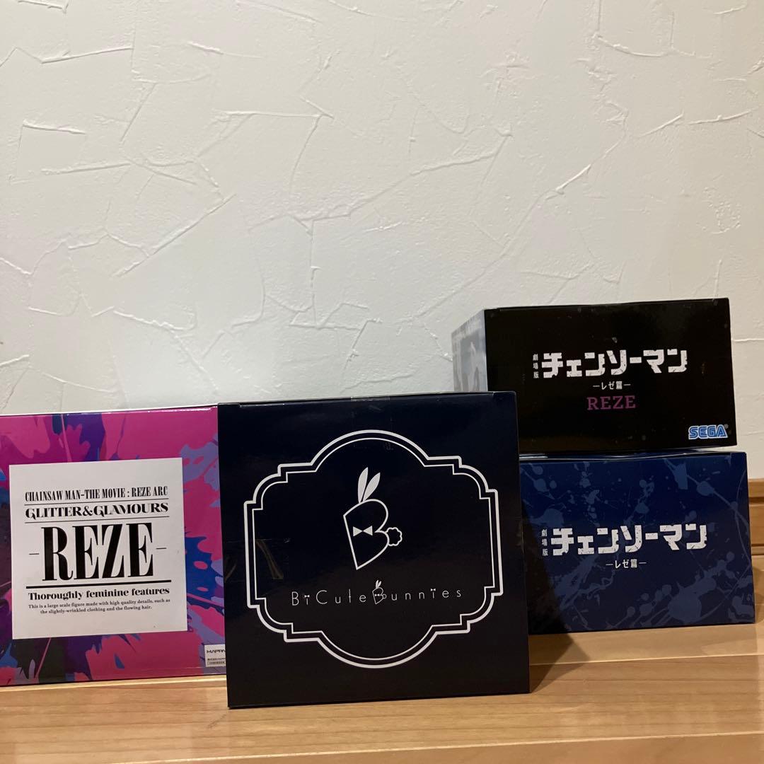 【新品・未開封品】チェンソーマン 劇場版 レゼ篇　レゼフィギュア4種セット