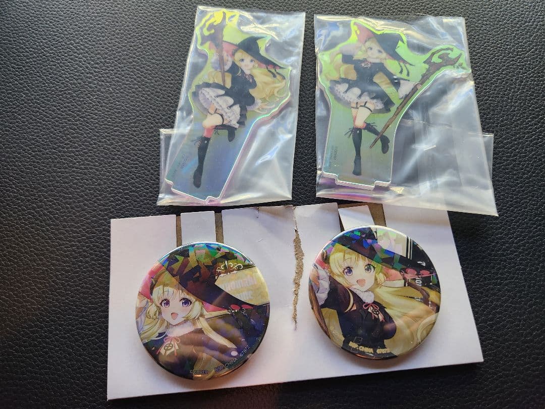 ホロライブ 角巻わため Villain Style ホログラム缶バッジ アクスタ