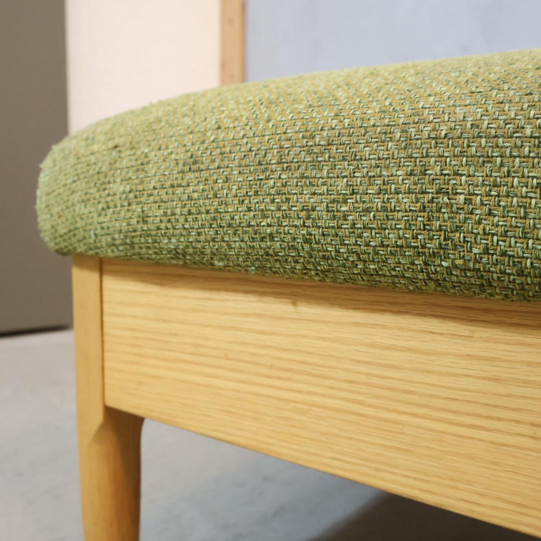 KASHIWA 柏木工 オーク材 オットマン スツール 足置き 腰掛椅子