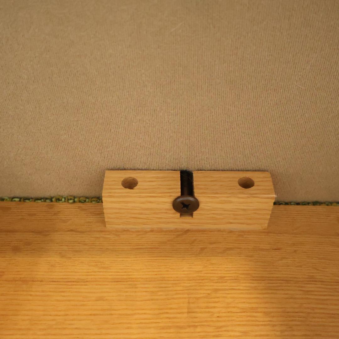 KASHIWA 柏木工 オーク材 オットマン スツール 足置き 腰掛椅子