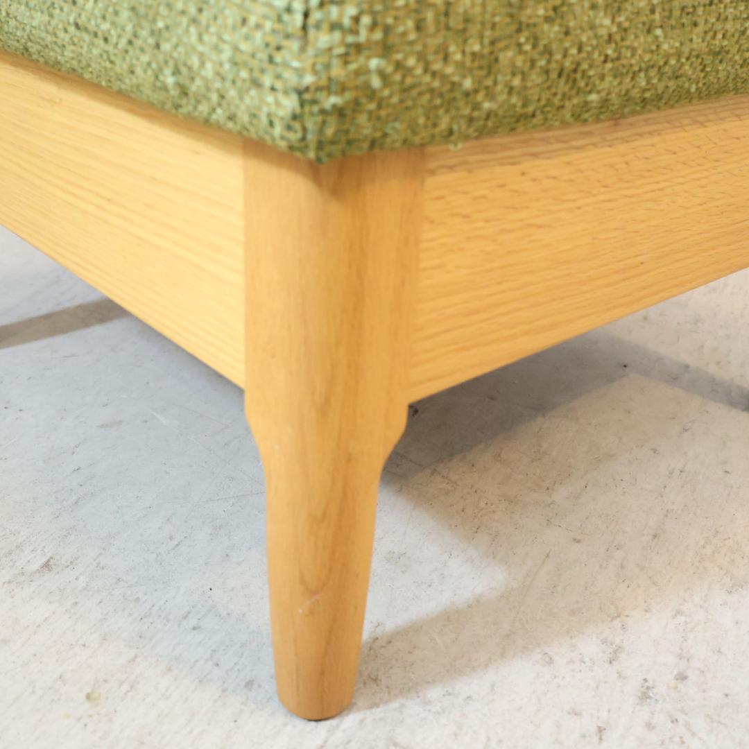 KASHIWA 柏木工 オーク材 オットマン スツール 足置き 腰掛椅子