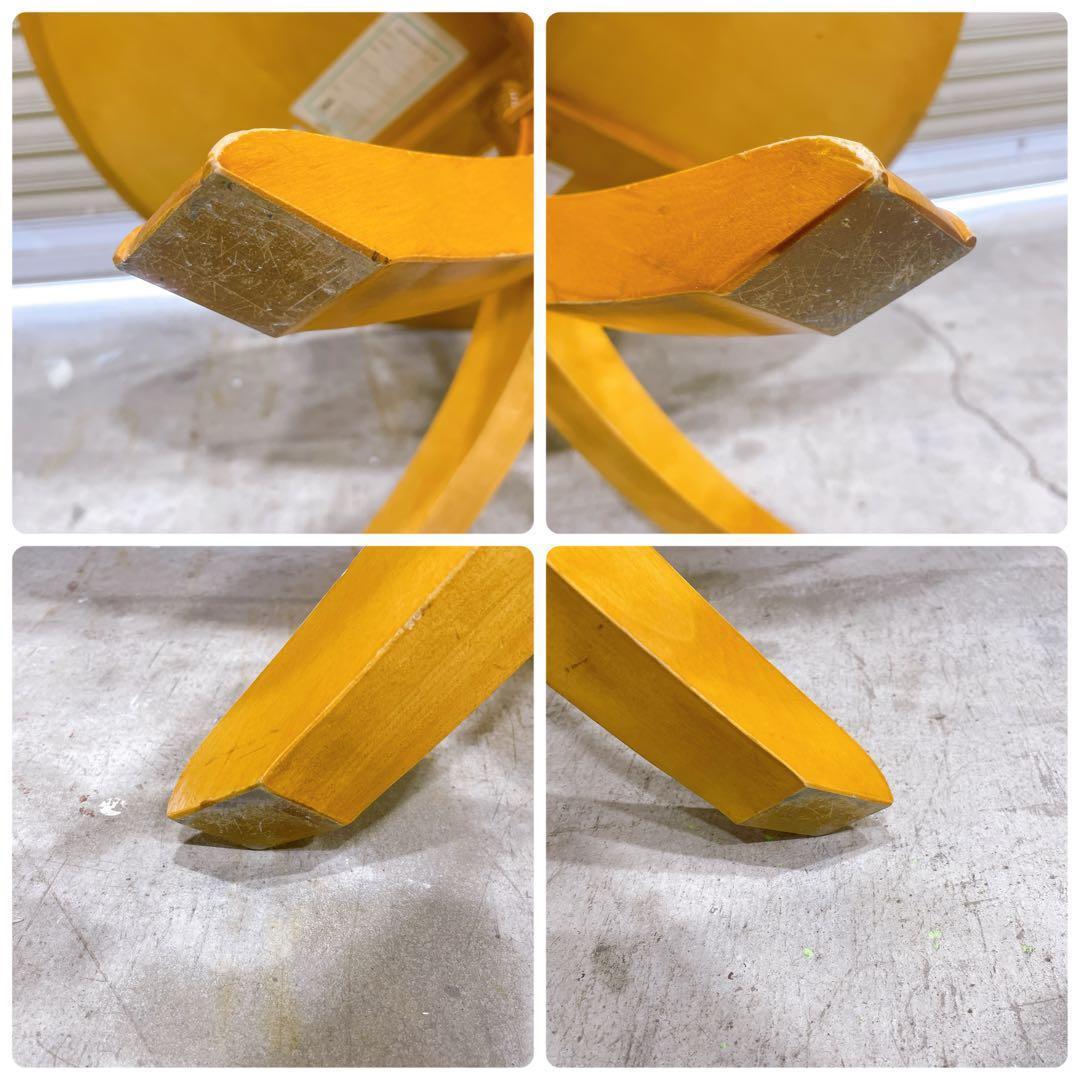 【稀少美品】モリシゲ家具 フローラ センターテーブル ローテーブル 4本支柱②