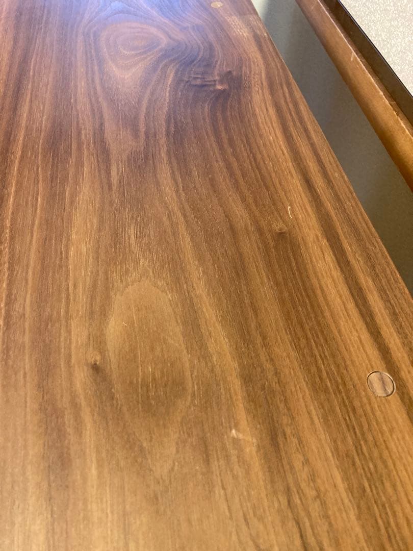 無印スタッキングシェルフ　ウォールナット材