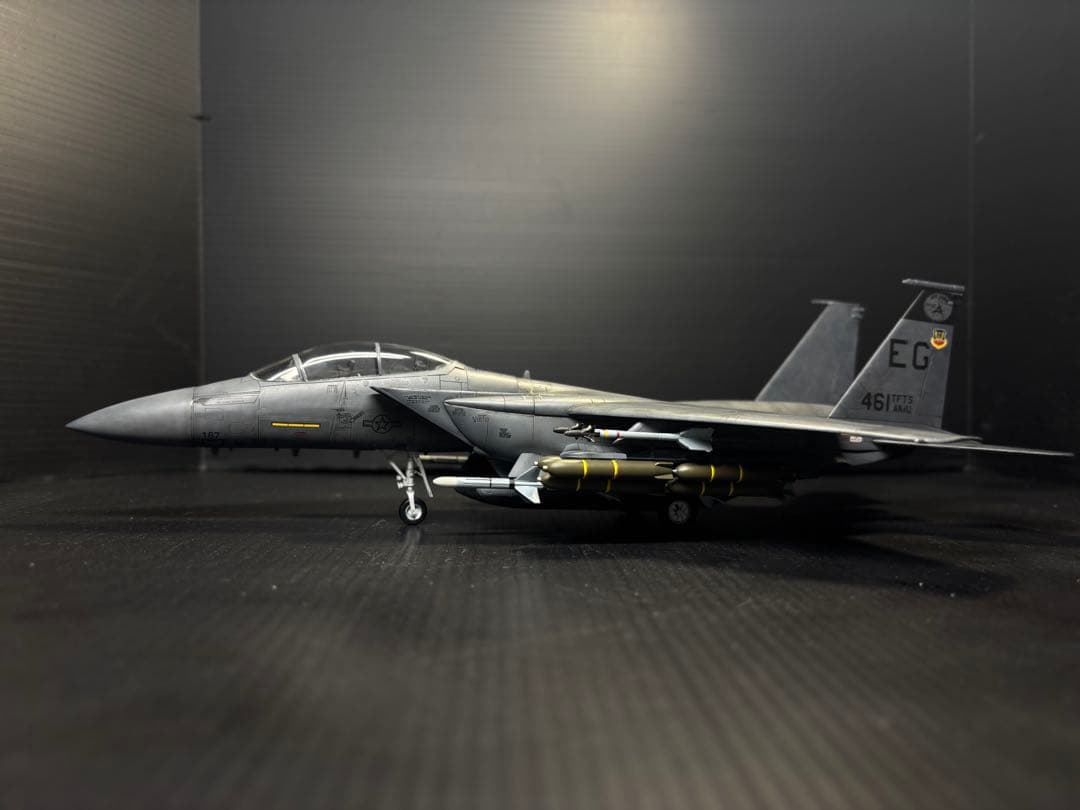 F15E ストライクイーグル(デモ機仕様) 1/72 プラモデル完成作品