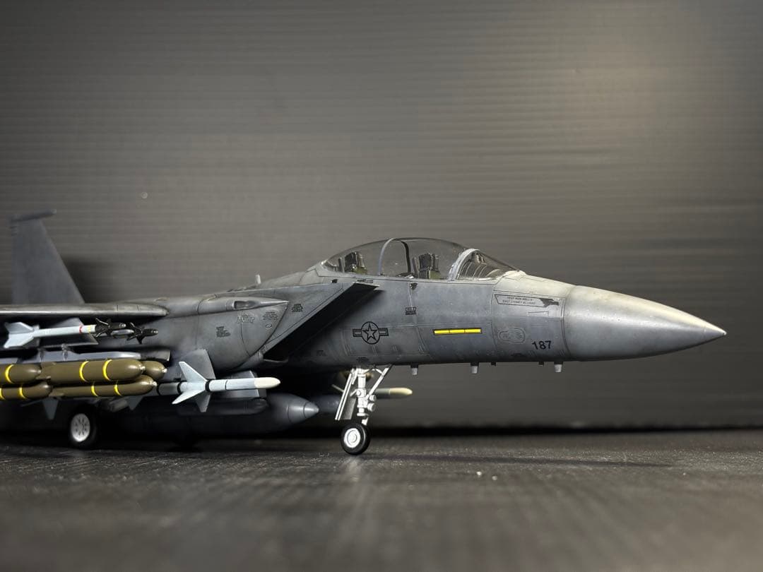 F15E ストライクイーグル(デモ機仕様) 1/72 プラモデル完成作品