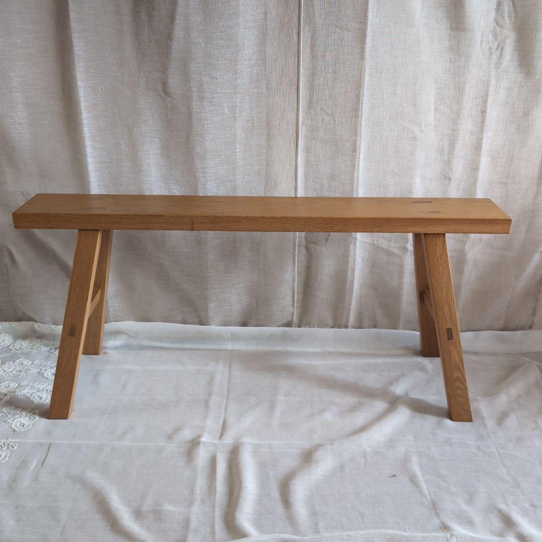 無印良品 オーク材ベンチ 廃盤