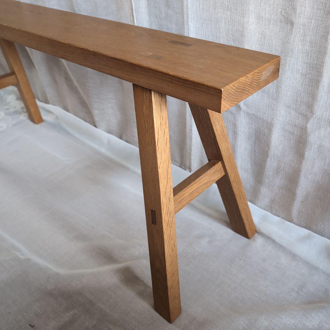 無印良品 オーク材ベンチ 廃盤