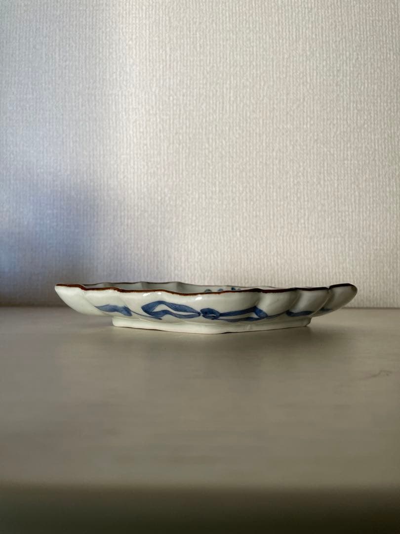 未使用 松浦 ナオコ さん 猫の菱形皿 2枚セット