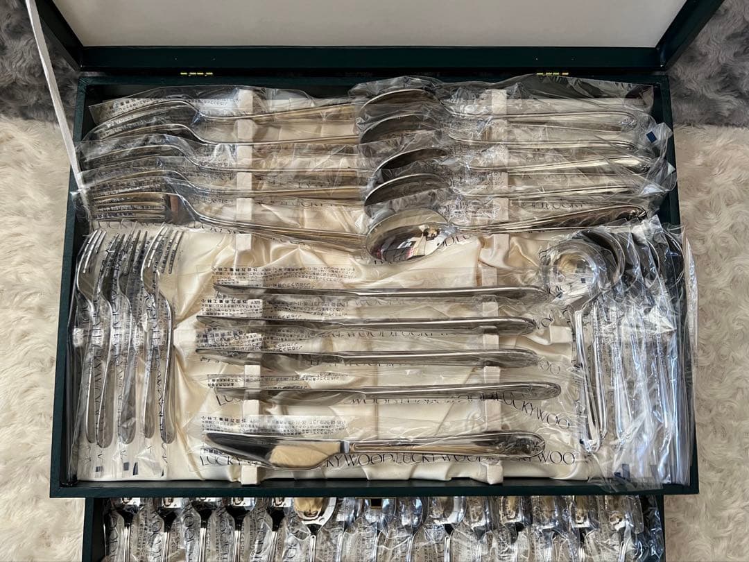 ラッキーウッド　カトラリーセット　マリエッタ　ディナーセット〈40本セット〉