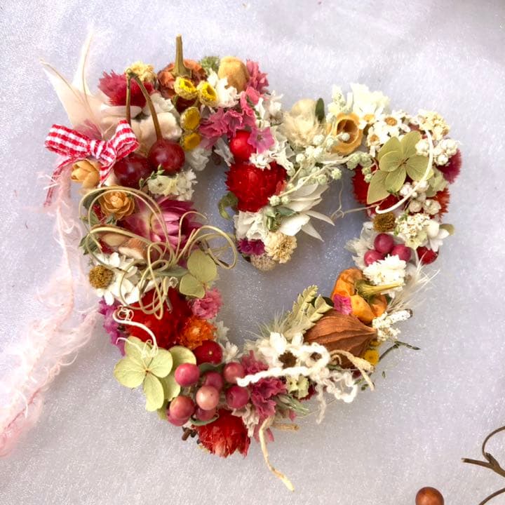 ナチュラルハートリース