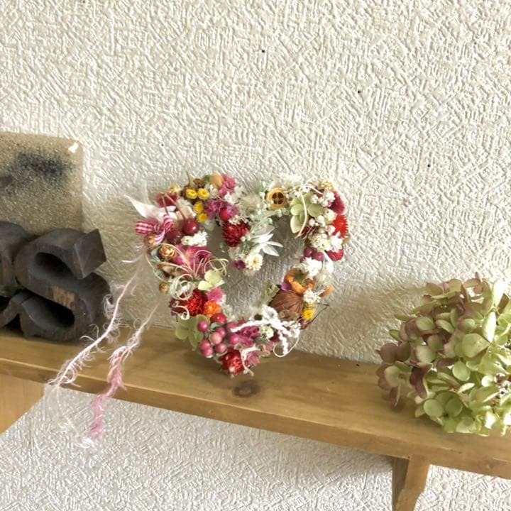 ナチュラルハートリース