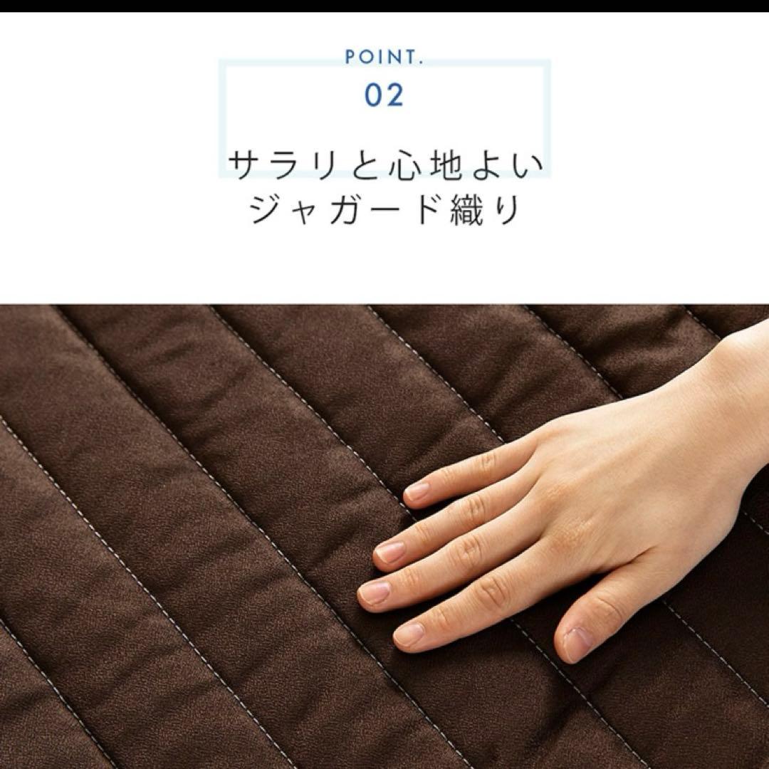 2C ボックスシーツ　脚付きマットレスカバー AATMC-D ブラウン　Y