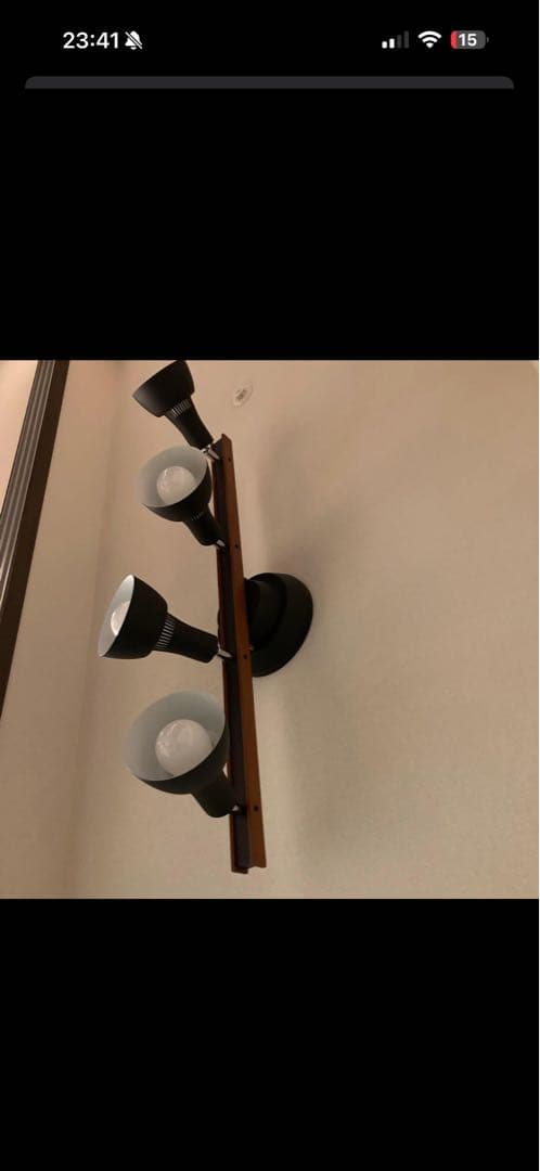 【美品・電球付き】コイズミLEDスポットライト照明 AA47243L