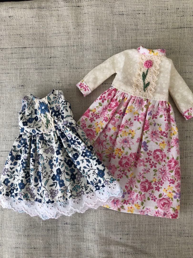 リカちゃん服　770 ワンピースセット ハンドメイド