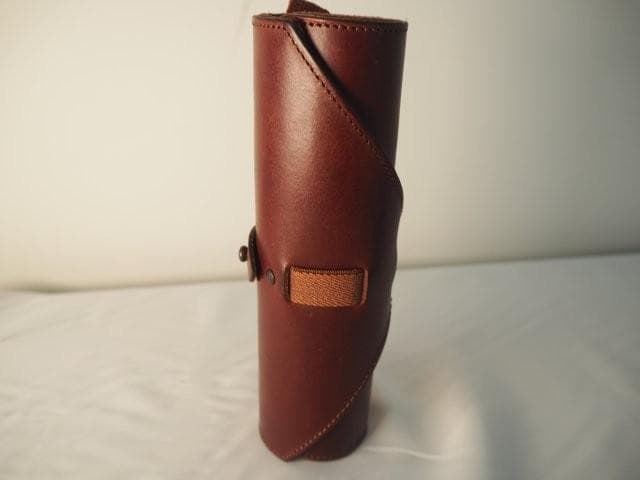 m+ [エムピウ] rotolo メガネケース ブラウン