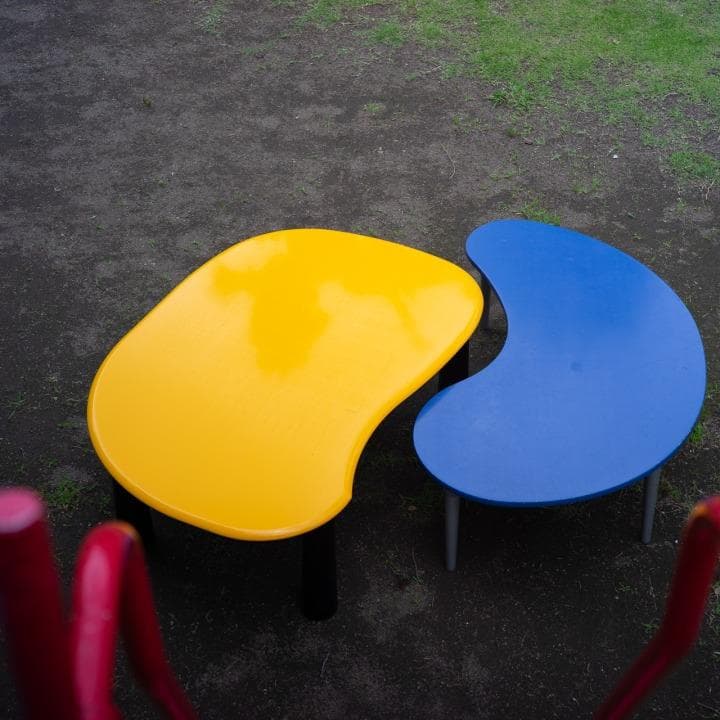 レア ポストモダン 平成 ローテーブル ビーンズテーブル W120