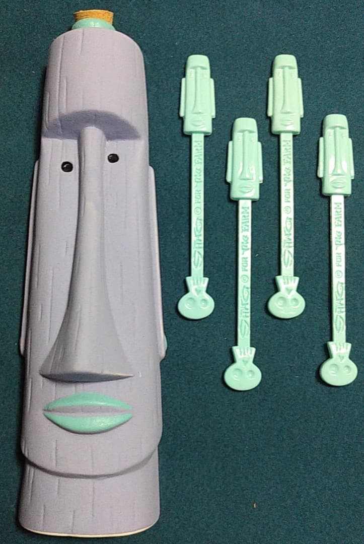 ★稀少★SHAGシャグAKUKU TIKIデキャンター＆スカルショット KAWS