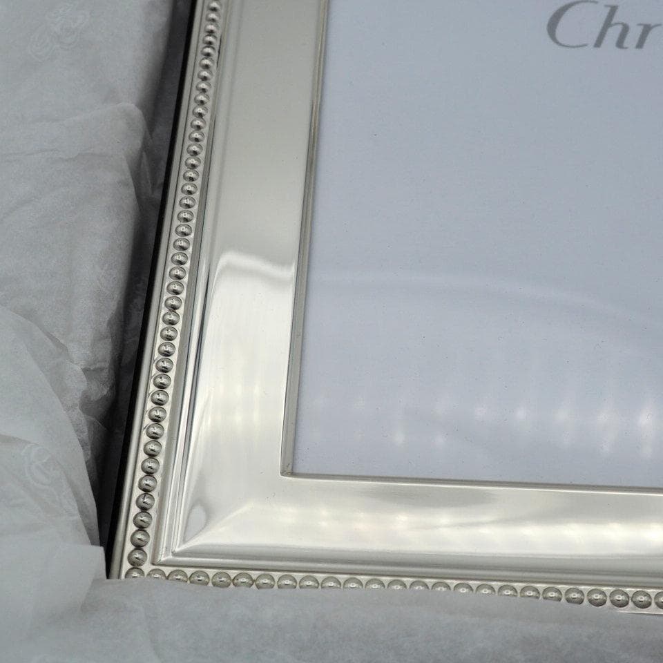 Christofle クリストフル パール 大型フォトフレーム 写真立て