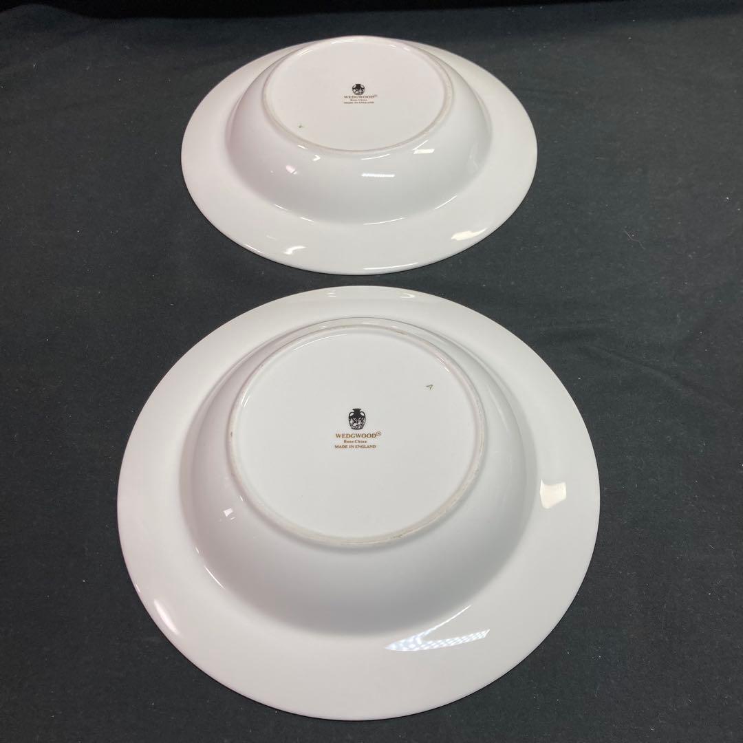 《ウエッジウッド》パスタプレート ホワイトコノート 6枚