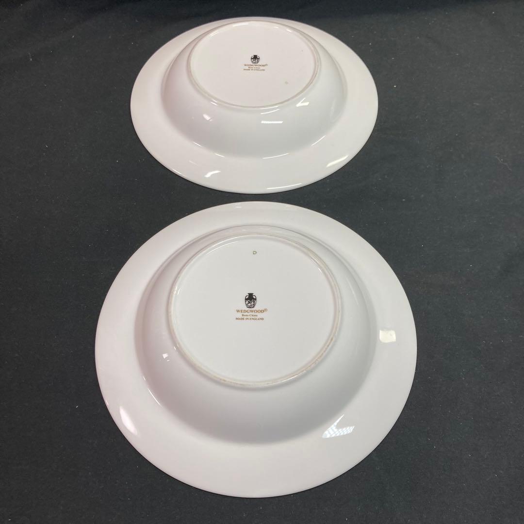 《ウエッジウッド》パスタプレート ホワイトコノート 6枚