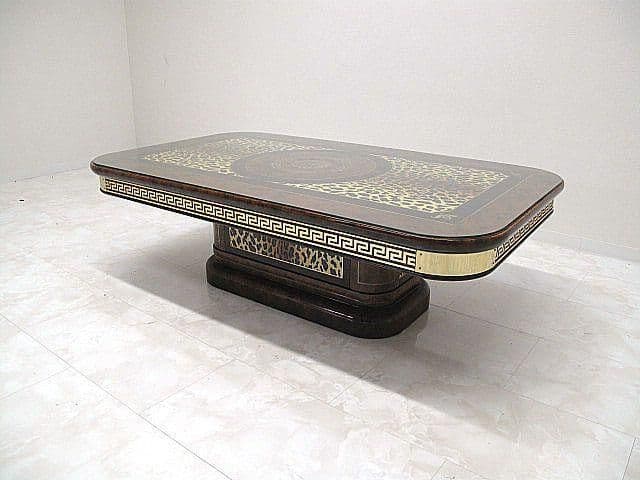 展示品ヴェルサーチホーム 最高級センターテーブル 　リビングテーブル　レオパード