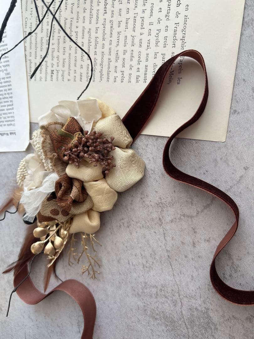 ねむ様order 男の子用髪飾り