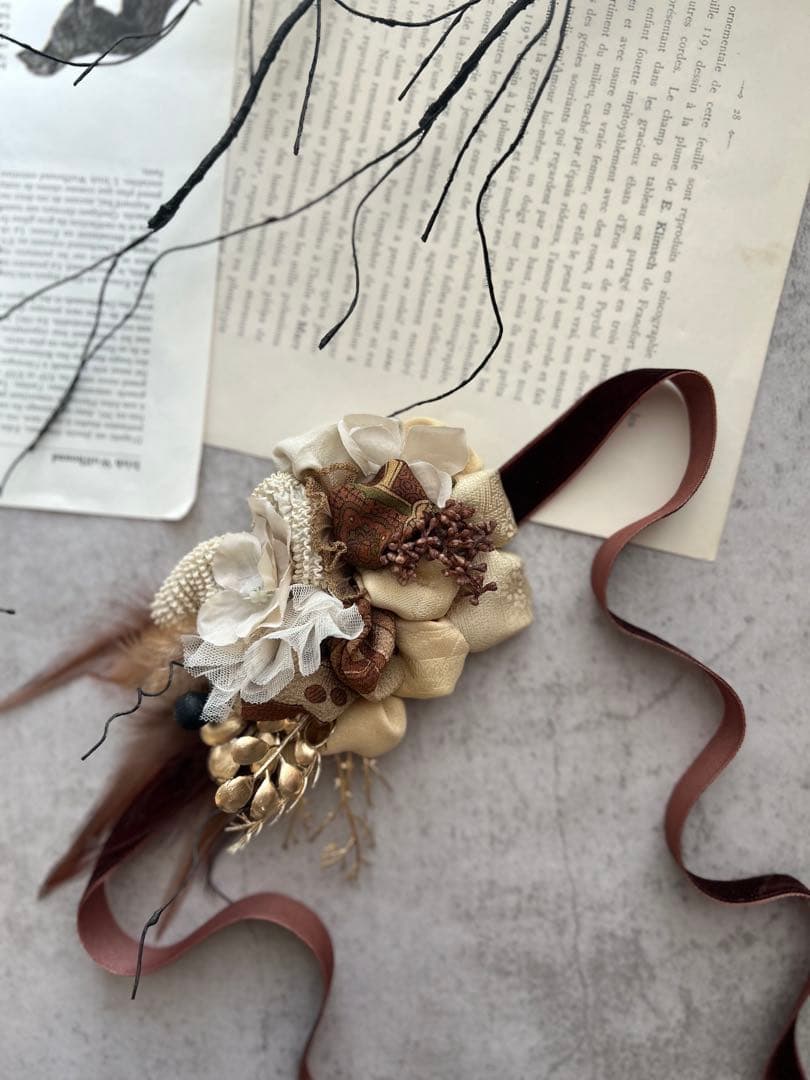 ねむ様order 男の子用髪飾り