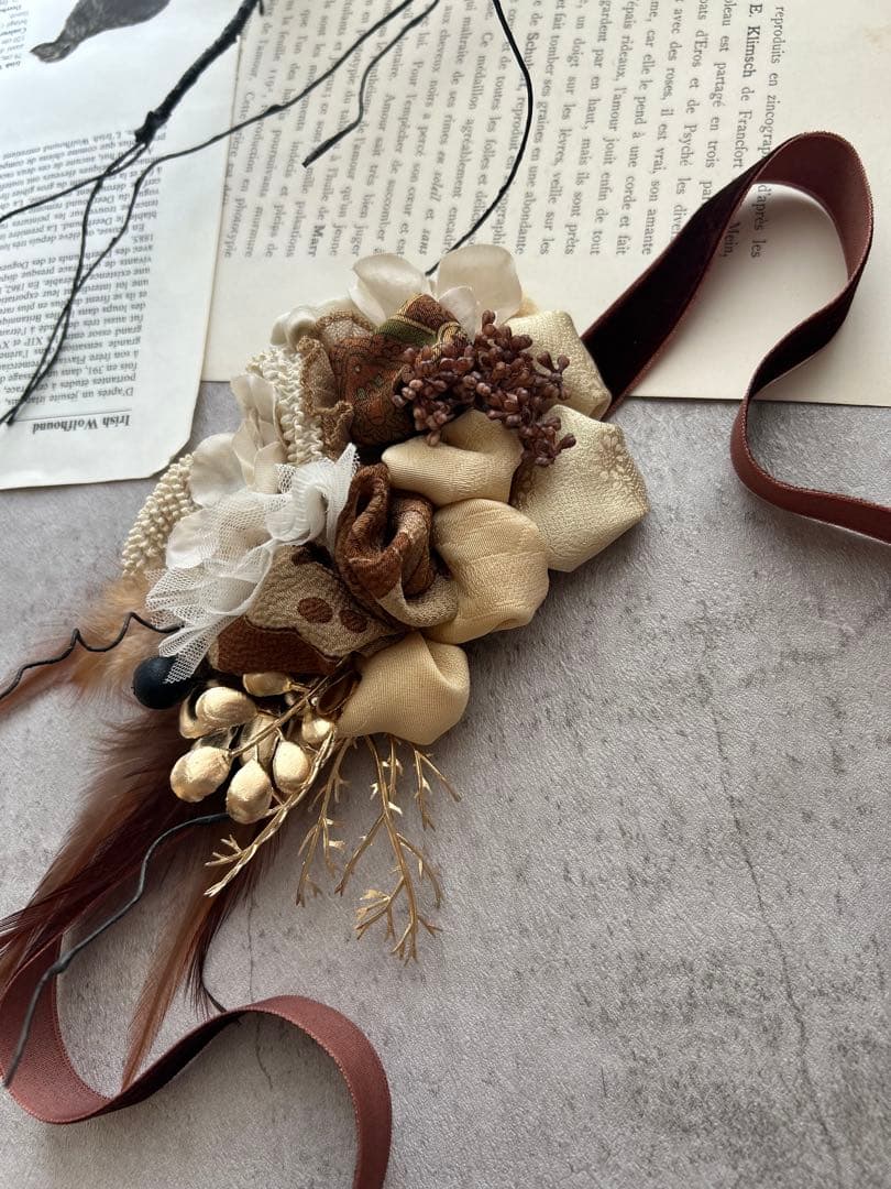 ねむ様order 男の子用髪飾り