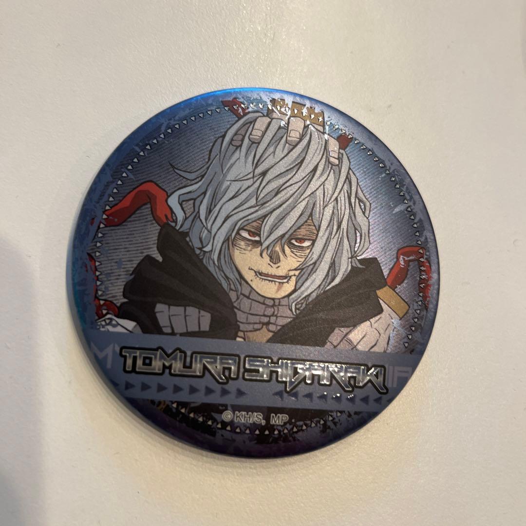 個別売も可・ヴィラン連合 缶バッチ（死柄木弔・荼毘・トガヒミコ