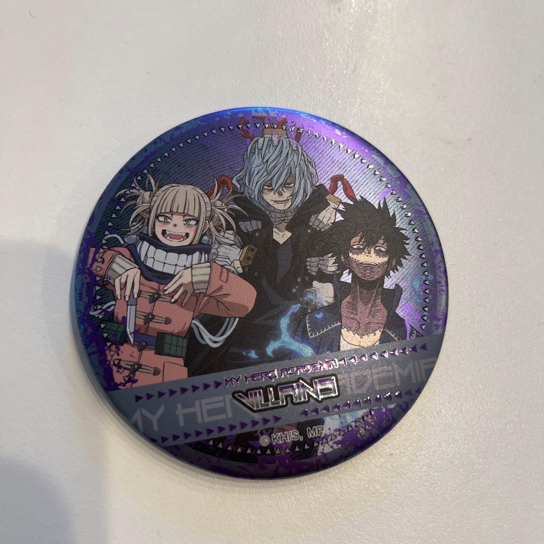 個別売も可・ヴィラン連合 缶バッチ（死柄木弔・荼毘・トガヒミコ