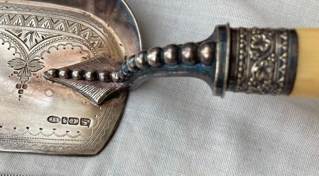 シルバーのダストパン⭐︎アンティーク