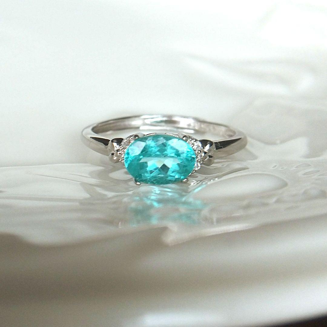 0.99ct アパタイト リング