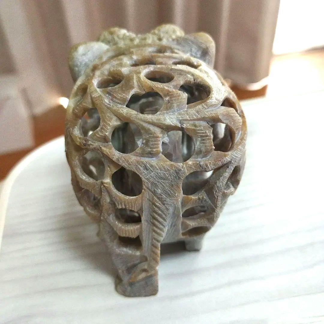 【アジア圏購入】象のオブジェ