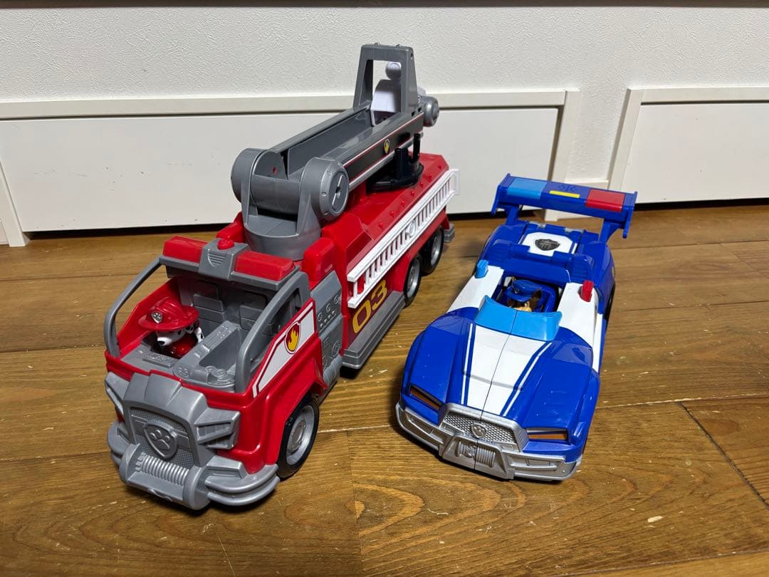 パウパトロール ザ・ムービー DX変形ビーグル チェイス　マーシャル