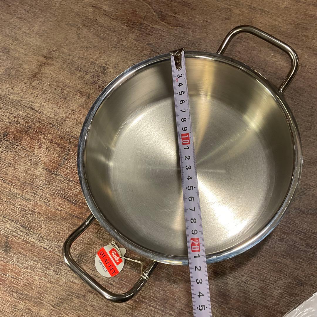 新品未使用！フィスラー ドイツ製 旧型プロコレクション キャセロール 鍋