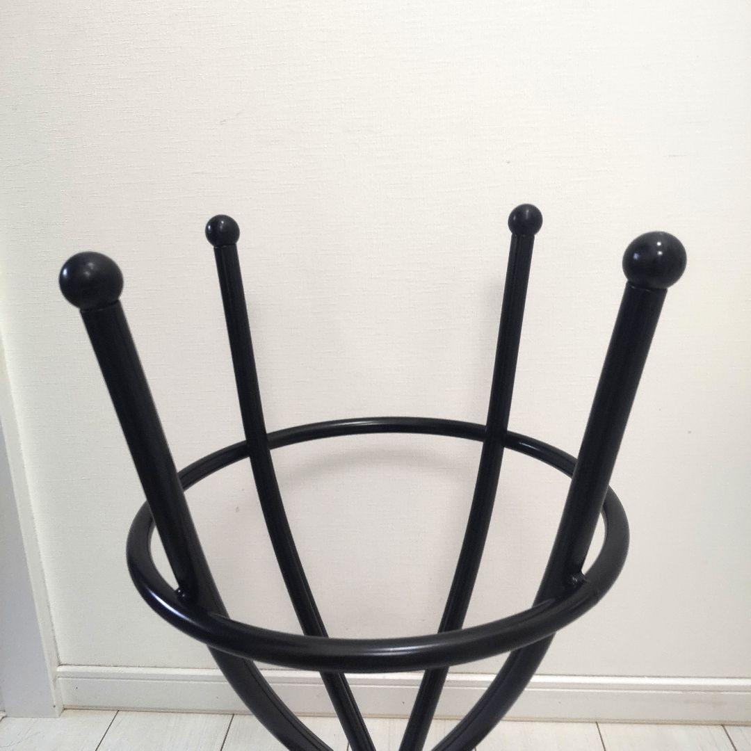 インダストリアル　ユニークな形状　無垢 × アイアン脚　スツール　チェア　丸椅子