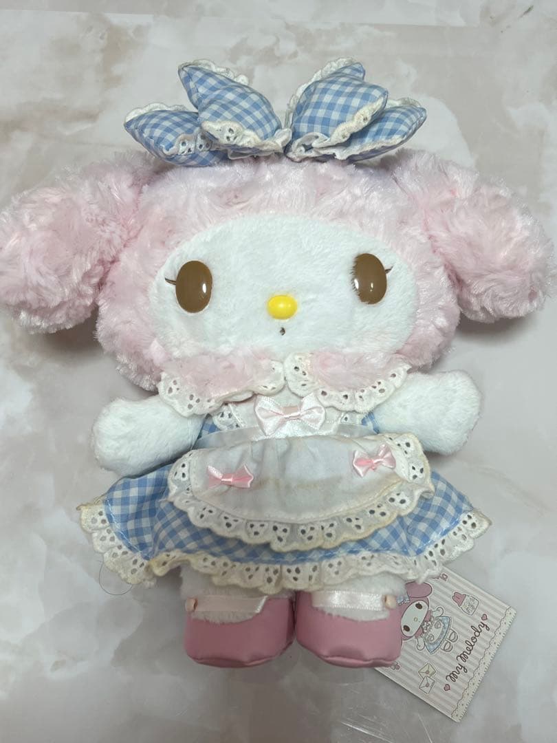 マイメロ おめかしシリーズ ぬいぐるみ マイメロディ・クロミ おめかしキラキラぬいぐるみ～ビッグリボン