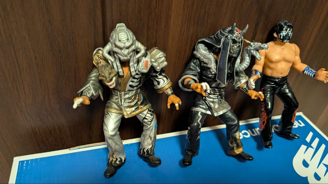 プロレス　グレート・ムタ　フィギュア 3体セット