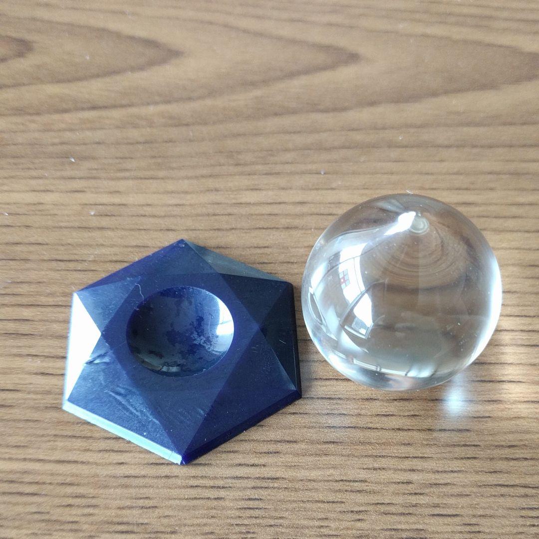 開運 幸運を招くマニ宝珠 ヒランヤ クリスタル